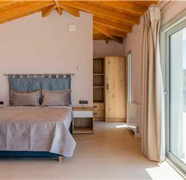 3 bedroom villa with pool & sea views, Makrades, sleeps 6